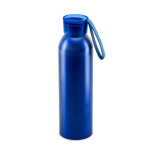 Leak-proof aluminium bottle, silicone handle, 660ml blue colour