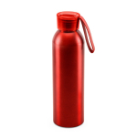 Leak-proof aluminium bottle, silicone handle, 660ml red colour first view