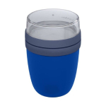Lunch box with compartments, 700 ml, Mepal Ellipse Breakfast blue colour