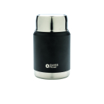 Liquid to go vacuum insulated, double-walled thermos black colour second view