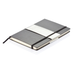 Notebook with decorative cover, A5, ruled pages black colour