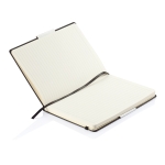 Notebook with decorative cover, A5, ruled pages black colour