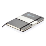 Notebook with decorative cover, A5, ruled pages black colour