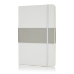 Notebook with decorative cover, A5, ruled pages white colour