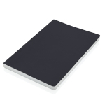 Eco notebook with stone paper, A5, ruled pages black colour