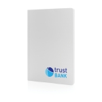 Eco notebook with stone paper, A5, ruled pages white colour