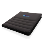 Quality recycled portfolios with pockets, A4 RPET black colour