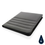 Quality recycled portfolios with pockets, A4 RPET grey colour