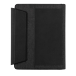 Small quality portfolio with wireless charger, A5 size black colour