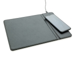 Branded mouse pad with wireless charger black colour