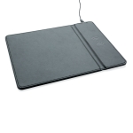 Branded mouse pad with wireless charger black colour