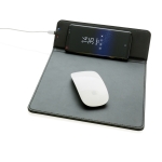 Branded mouse pad with wireless charger black colour