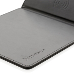 Branded mouse pad with wireless charger black colour