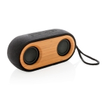 10 W speaker with sustainable material housing wood colour