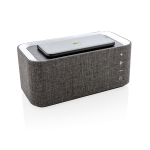 Speaker with phone charger and hands-free function grey colour