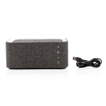 Speaker with phone charger and hands-free function grey colour