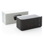 Speaker with phone charger and hands-free function grey colour