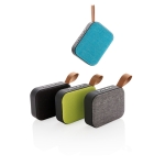 Custom fabric speaker with 3-hour playtime and BT 5.0 black colour