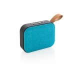 Custom fabric speaker with 3-hour playtime and BT 5.0 blue colour