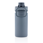 Sporty thermal bottle with matte finish, 550 ml blue colour fifth view