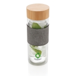 Branded small glass bottles, 360 ml transparent colour