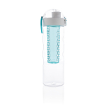 Tritan water bottle with fruit infuser, 700 ml turquoise colour third view