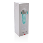 Tritan water bottle with fruit infuser, 700 ml turquoise colour ninth view
