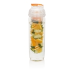 Fruit or ice compartment bottles, 500 ml orange colour