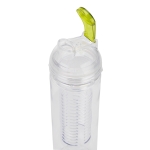 Fruit or ice compartment bottles, 500 ml lime colour