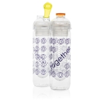Fruit or ice compartment bottles, 500 ml lime colour