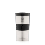 Stainless steel thermal mugs with silicone strap, 300 ml