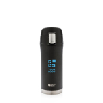 Small printed stainless steel thermos, 300 ml, Swiss Peak