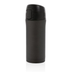 Thermal mugs with easy-open anti-drip system, 300 ml black colour