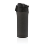 Thermal mugs with easy-open anti-drip system, 300 ml black colour