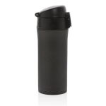 Thermal mugs with easy-open anti-drip system, 300 ml black colour
