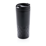Geometric thermal mug with insulated function, 300 ml black colour