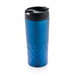 Geometric thermal mug with insulated function, 300 ml blue colour