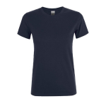 Women's t-shirt made of 100% cotton, 150 g/m2, SOL'S Regent dark blue colour