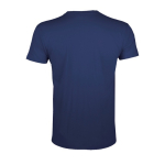 Cotton t-shirt, 150 g/m2, SOL'S Regent Fit navy-blue colour rear view