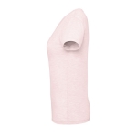 Cotton t-shirt for women, 150 g/m2, SOL'S Regent Fit light pink colour side view