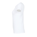 Women's t-shirt made of 100% cotton, 150 g/m2, SOL'S Miss white colour side view