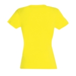 Women's t-shirt made of 100% cotton, 150 g/m2, SOL'S Miss rear view
