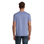 Unisex T-shirt made of 100% cotton, 190 g/m2, SOL'S Imperial blue colour second photographic view