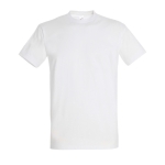 Unisex T-shirt made of 100% cotton, 190 g/m2, SOL'S Imperial white colour ninth view