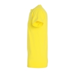 Unisex T-shirt made of 100% cotton, 190 g/m2, SOL'S Imperial yellow colour side view