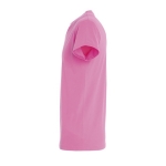 Unisex T-shirt made of 100% cotton, 190 g/m2, SOL'S Imperial pink colour side view
