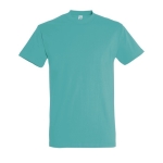 Unisex T-shirt made of 100% cotton, 190 g/m2, SOL'S Imperial turquoise colour third view