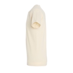 Unisex T-shirt made of 100% cotton, 190 g/m2, SOL'S Imperial beige colour side view