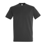 Unisex T-shirt made of 100% cotton, 190 g/m2, SOL'S Imperial titanium colour