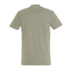 Unisex T-shirt made of 100% cotton, 190 g/m2, SOL'S Imperial khaki colour rear view